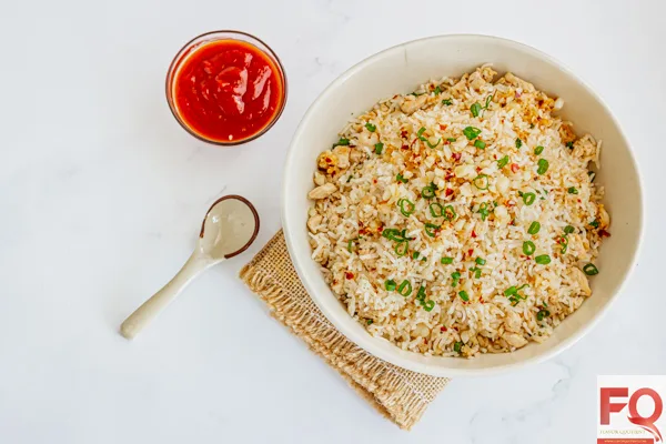 12-Chicken chilli garlic fried rice