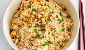 1-Chicken chilli garlic fried rice