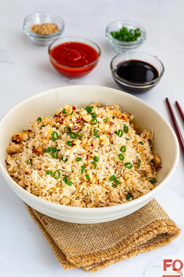 2-Chicken chilli garlic fried rice