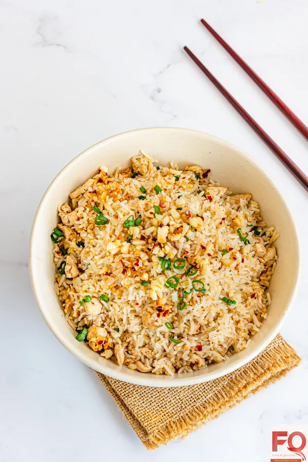 6-Chicken chilli garlic fried rice