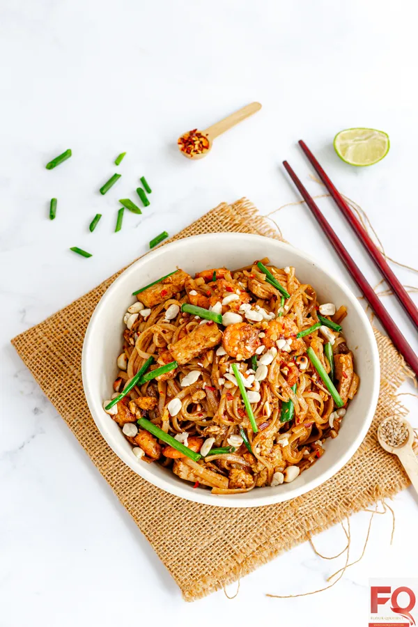 7-Prawn Pad Thai Noodles