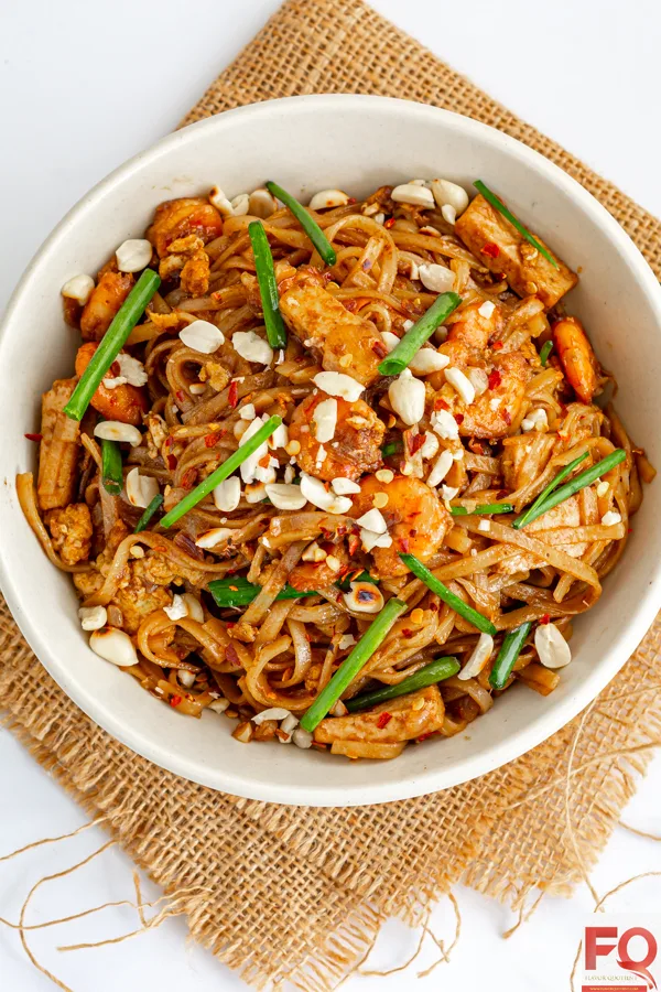 4-Prawn Pad Thai Noodles