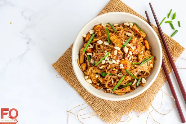 12-Prawn Pad Thai Noodles