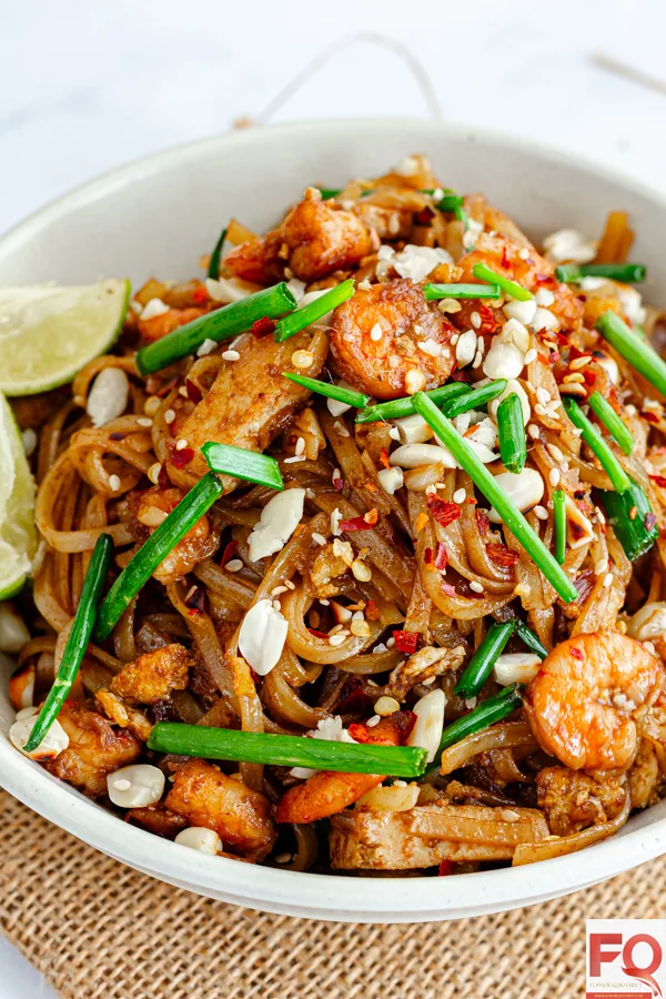 2-Prawn Pad Thai Noodles