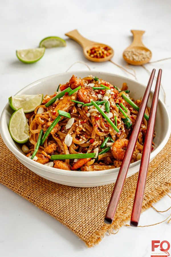 1-Prawn Pad Thai Noodles