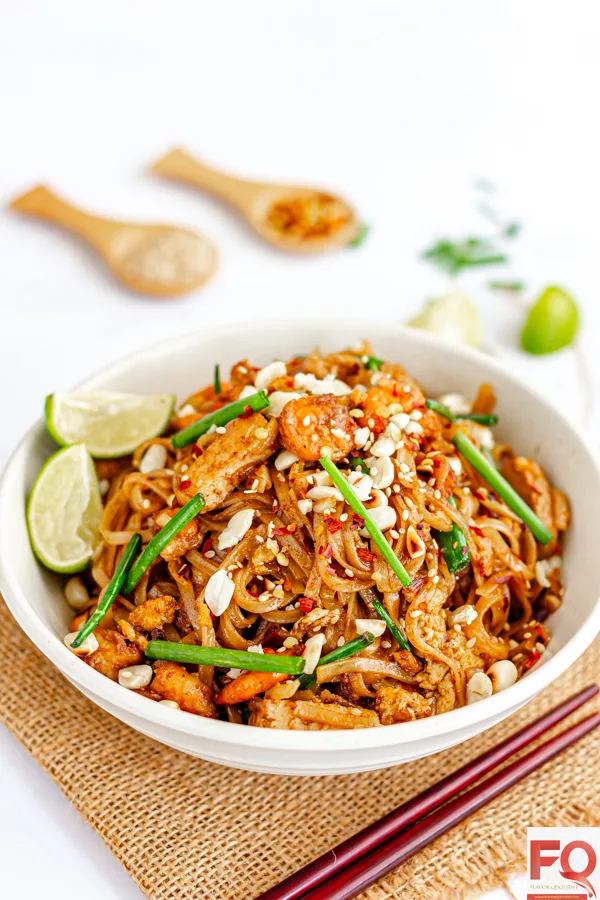 3-Prawn Pad Thai Noodles