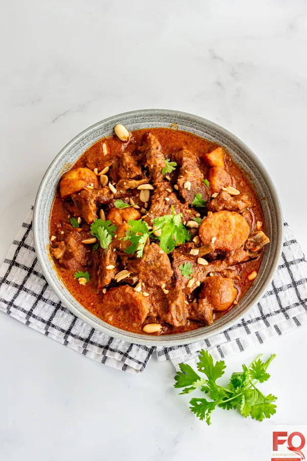 3-Thai lamb massaman curry