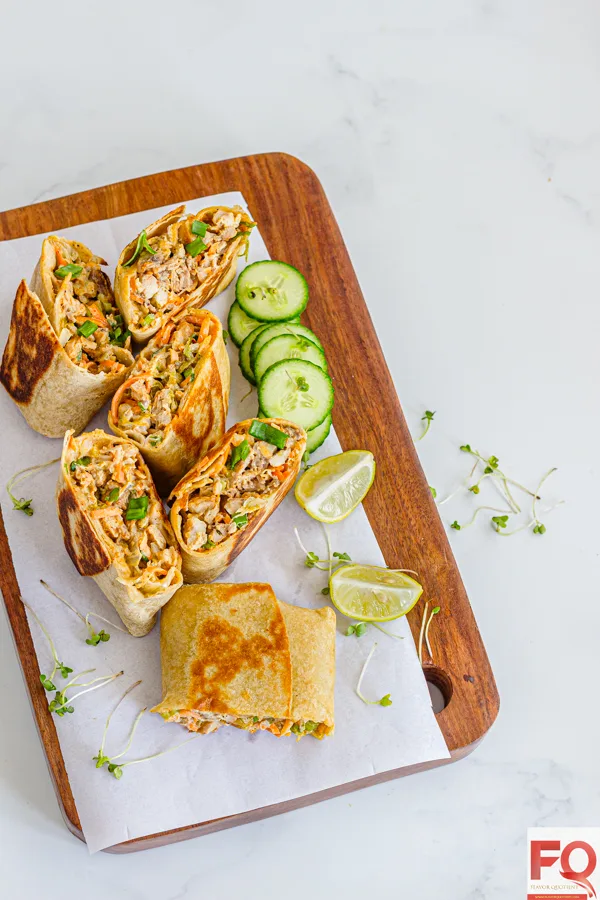 4-chicken salad wrap