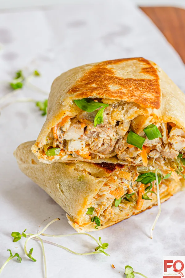 3-chicken salad wrap