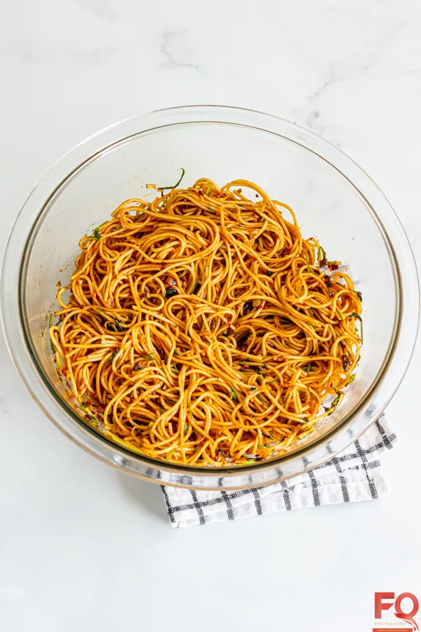 13-shrimp noodles in chilli oil