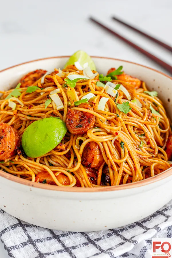 2-shrimp noodles in chilli oil