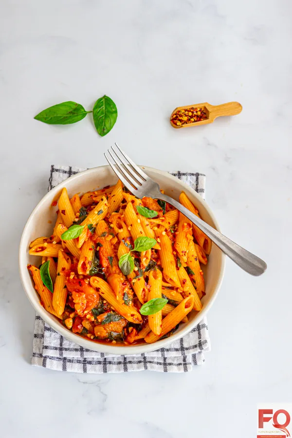 8-Classic Penne Arrabbiata