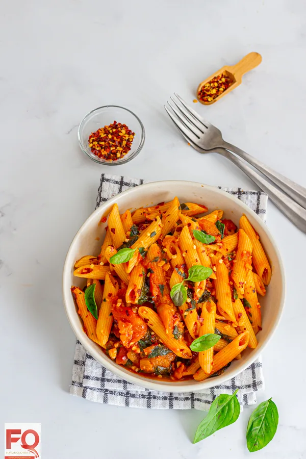 9-Classic Penne Arrabbiata